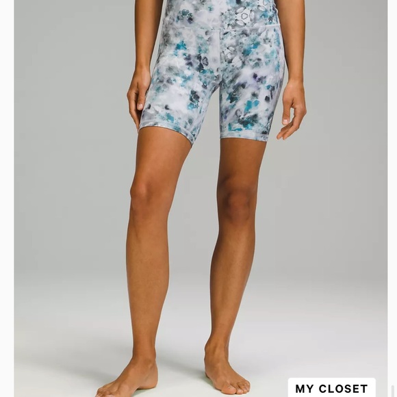 lululemon athletica Pants - Lululemon 8” Align Shorts Size 10 Kaleidofloral Multi